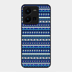 Mandala Glass Case Cover For Vivo Y35