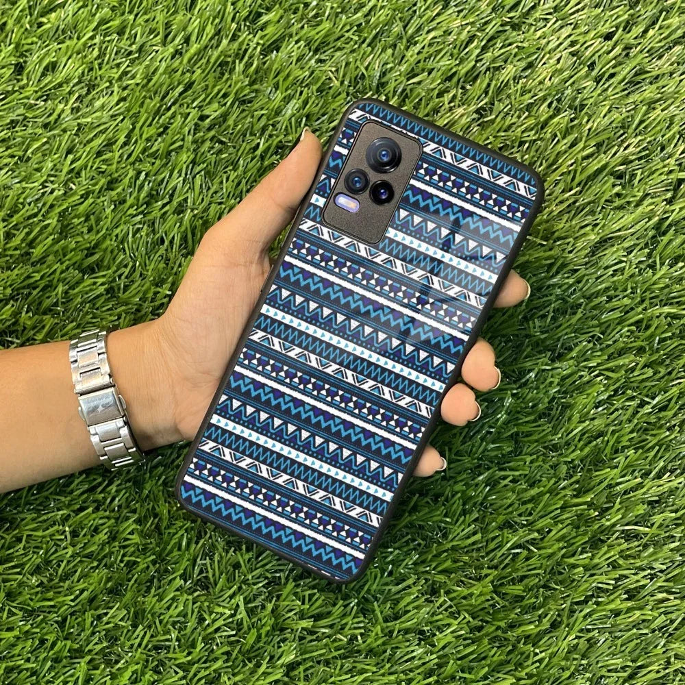 Mandala Glass Case Cover For Vivo - ShopOnCliQ