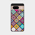 Mandala Glass Case Cover V2 For Google Pixel 8 5G