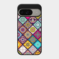 Mandala Glass Case Cover V2 For Google Pixel 9 5G