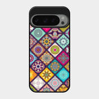 Mandala Glass Case Cover V2 For Google Pixel 9 Pro 5G