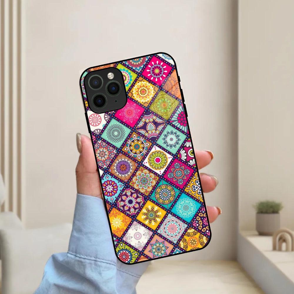 Mandala Glass Case Cover V2 For iPhone - ShopOnCliQ