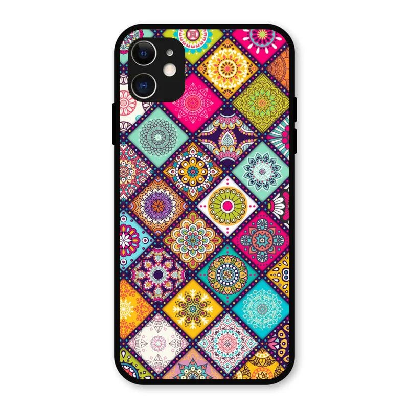 Mandala Glass Case Cover V2 For iPhone 11