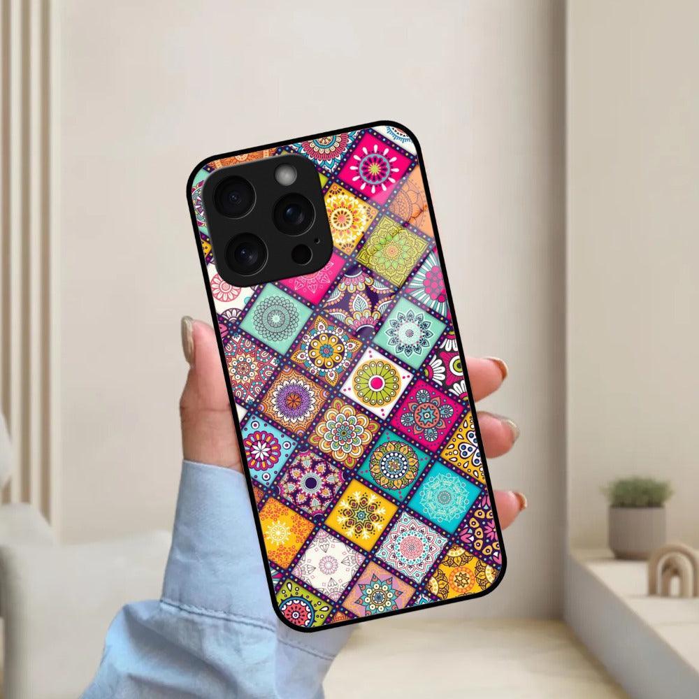 Mandala Glass Case Cover V2 For iPhone - ShopOnCliQ