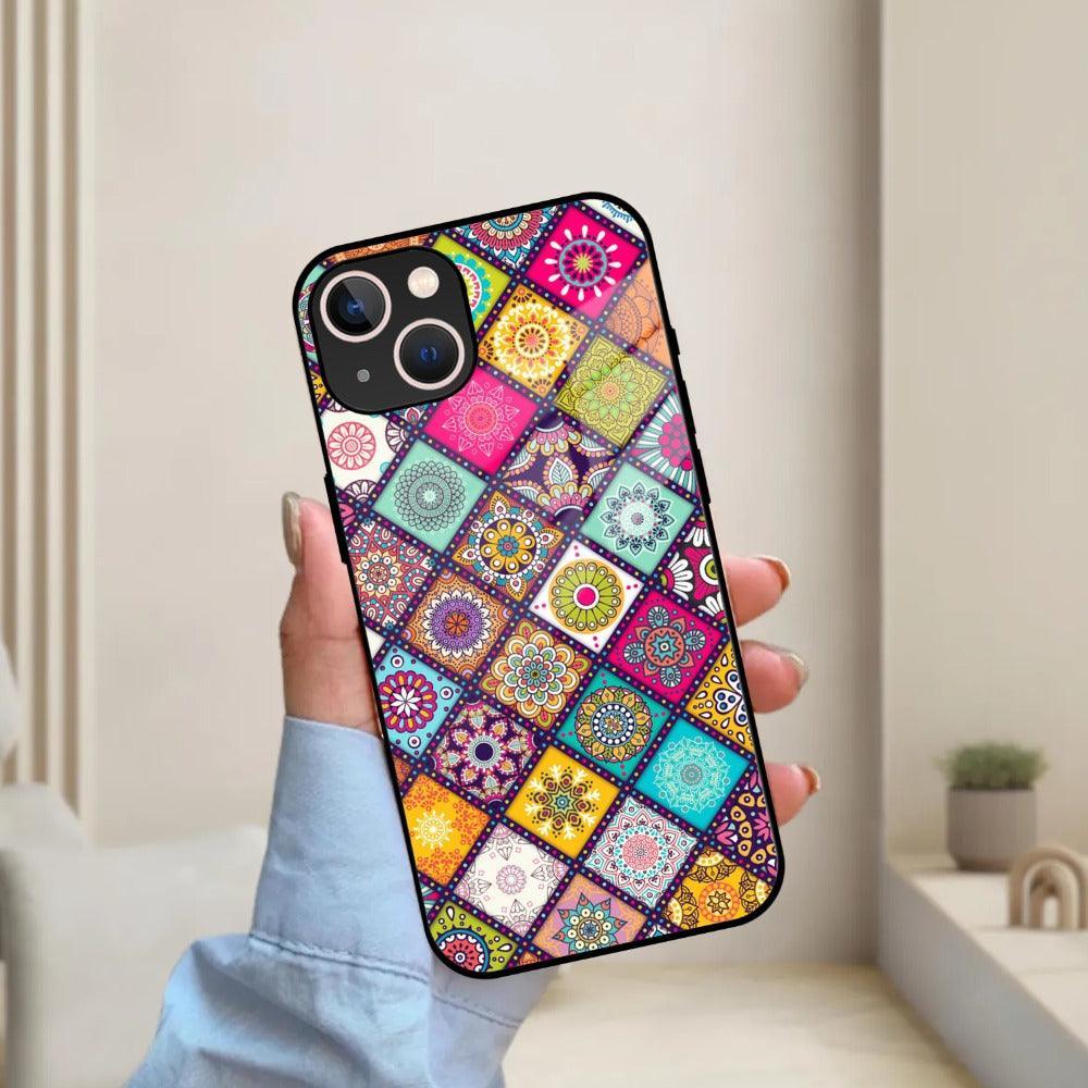 Mandala Glass Case Cover V2 For iPhone - ShopOnCliQ