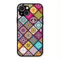 Mandala Glass Case Cover V2 For iPhone 13