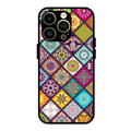 Mandala Glass Case Cover V2 For iPhone 14 Pro