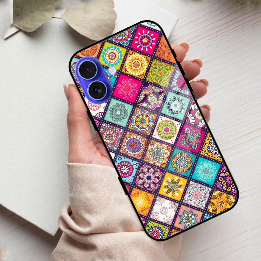 Mandala Glass Case Cover V2 For iPhone - ShopOnCliQ