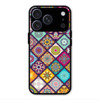 Mandala Glass Case Cover V2 For iPhone 17 Pro Max