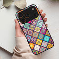 Mandala Glass Case Cover V2 For iPhone 17 Pro