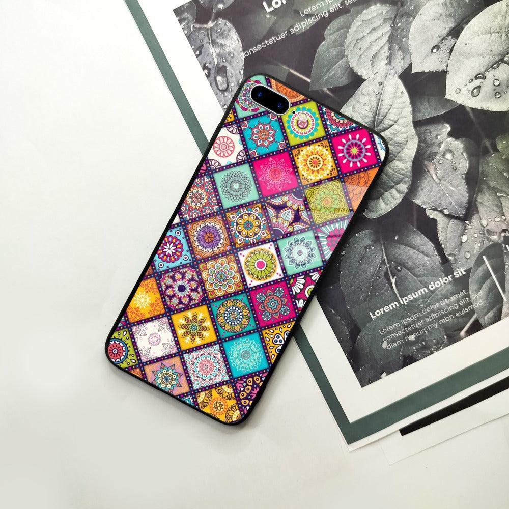 Mandala Glass Case Cover V2 For iPhone - ShopOnCliQ