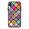 Mandala Glass Case Cover V2 For iPhone XR