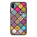 Mandala Glass Case Cover V2 For iPhone XS Max