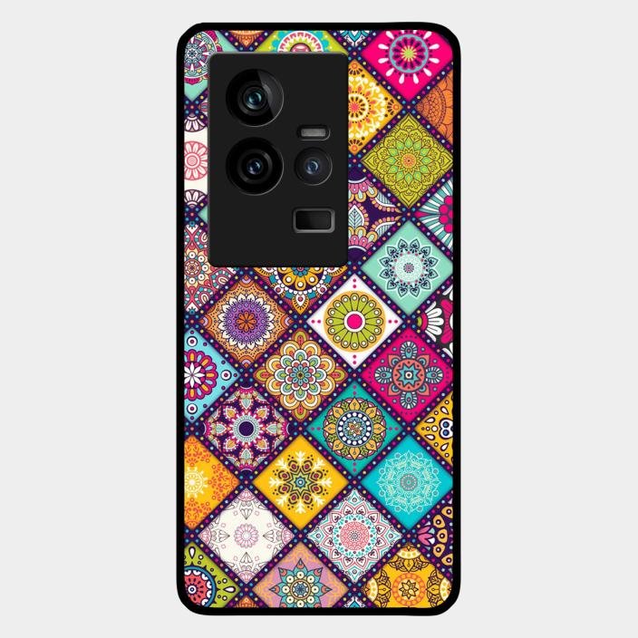 Mandala Glass Case Cover V2 For Iqoo 11 5G