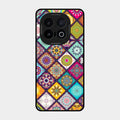 Mandala Glass Case Cover V2 For Iqoo 13 5G