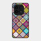 Mandala Glass Case Cover V2 For Iqoo 13 5G