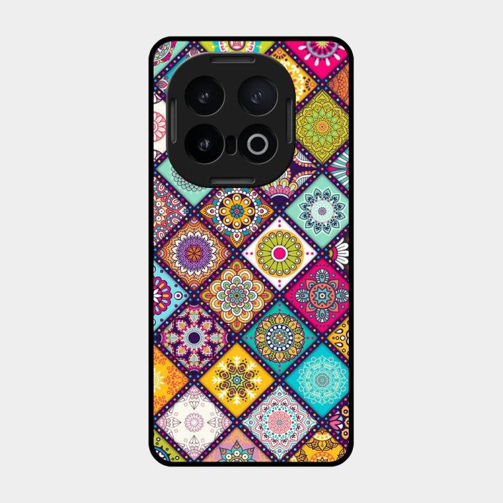 Mandala Glass Case Cover V2 For Iqoo 13 5G
