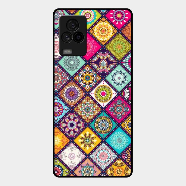 Mandala Glass Case Cover V2 For Iqoo 7 Legend 5G