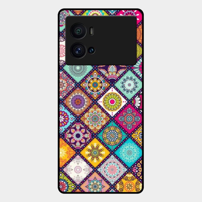 Mandala Glass Case Cover V2 For Iqoo 9 Pro 5G
