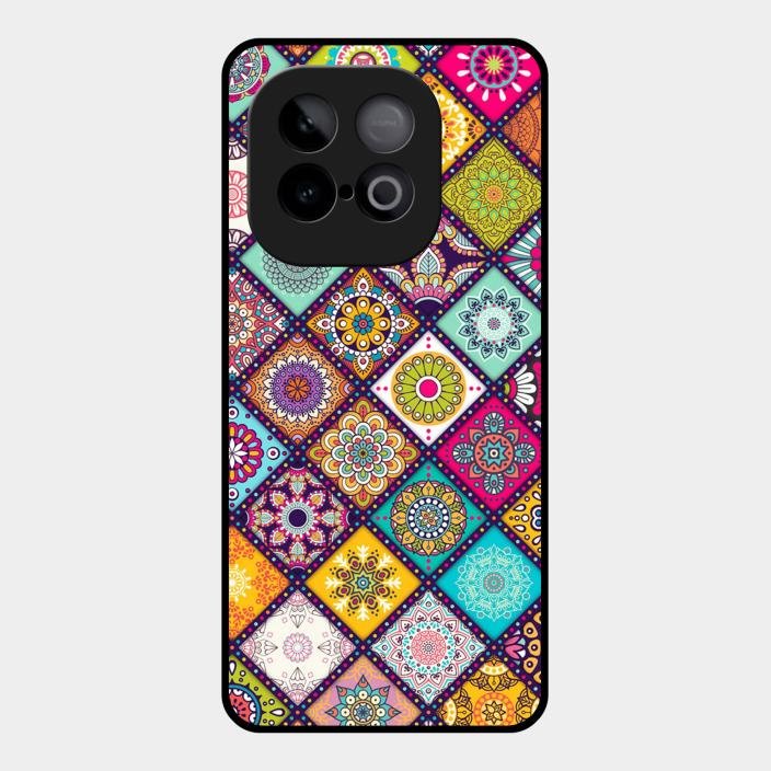 Mandala Glass Case Cover V2 For Iqoo Neo 10 5G