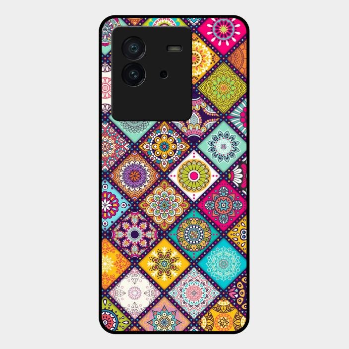 Mandala Glass Case Cover V2 For Iqoo Neo 6 5G
