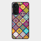 Mandala Glass Case Cover V2 For Iqoo Neo 9 Pro 5G