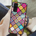 Mandala Glass Case Cover V2 For iQOO - ShopOnCliQ