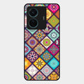 Mandala Glass Case Cover V2 For Iqoo Z6 Pro 5G