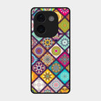 Mandala Glass Case Cover V2 For Iqoo Z9S Pro 5G