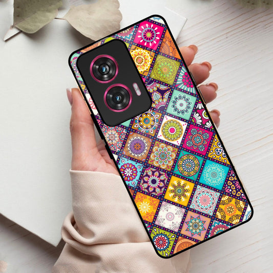 Mandala Glass Case Cover V2 For Redmi 9A / Redmi 9i / Redmi 9A Sport - ShopOnCliQ