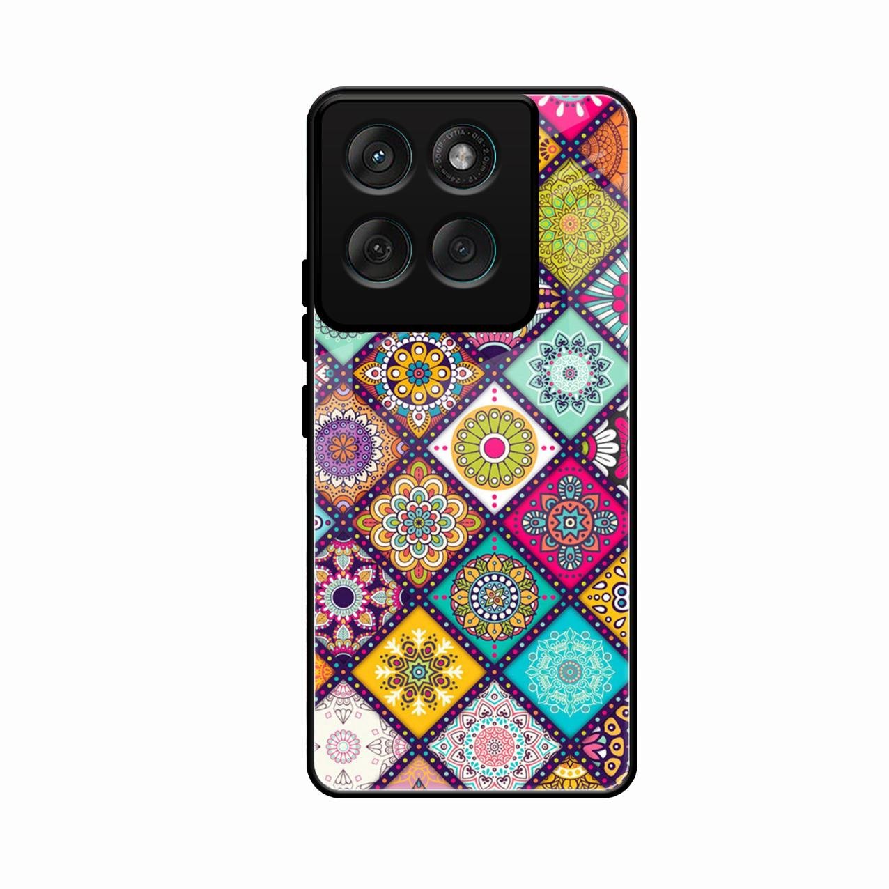 Mandala Glass Case Cover V2 For Motorola Edge 70 5G