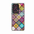 Mandala Glass Case Cover V2 For Motorola G85 5G