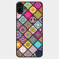 Mandala Glass Case Cover V2 For Nothing Cmf Phone 1