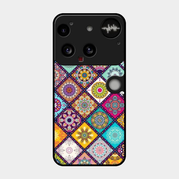 Mandala Glass Case Cover V2 For Nothing Phone 3 5G