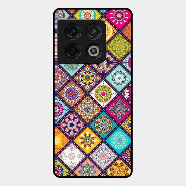 Mandala Glass Case Cover V2 For Oneplus 10 Pro 5G
