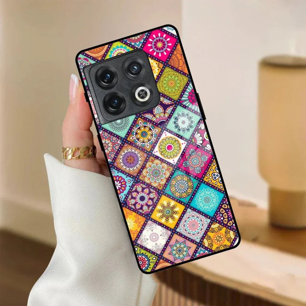 Mandala Glass Case Cover V2 For Oneplus - ShopOnCliQ