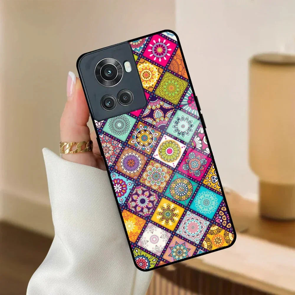 Mandala Glass Case Cover V2 For Oneplus - ShopOnCliQ