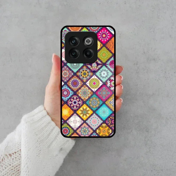 Mandala Glass Case Cover V2 For Oneplus - ShopOnCliQ
