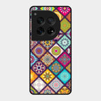 Mandala Glass Case Cover V2 For Oneplus 12 5G