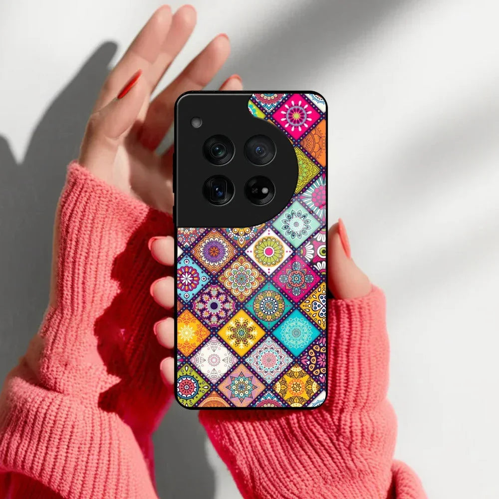 Mandala Glass Case Cover V2 For Oneplus - ShopOnCliQ