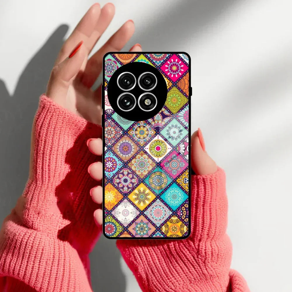 Mandala Glass Case Cover V2 For Oneplus - ShopOnCliQ