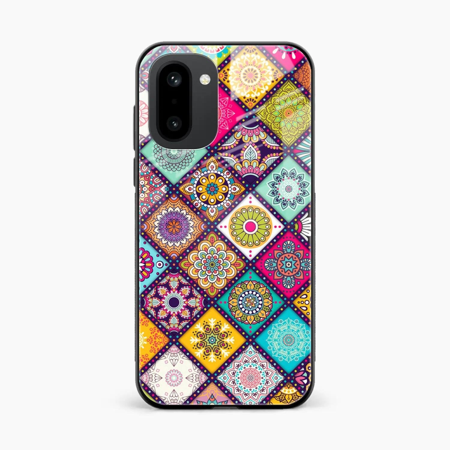 Mandala Glass Case Cover V2 For OnePlus 15R 5G