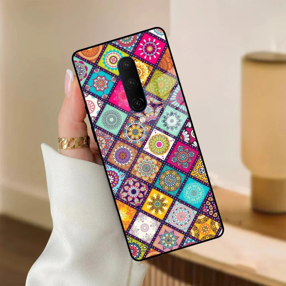Mandala Glass Case Cover V2 For Oneplus - ShopOnCliQ