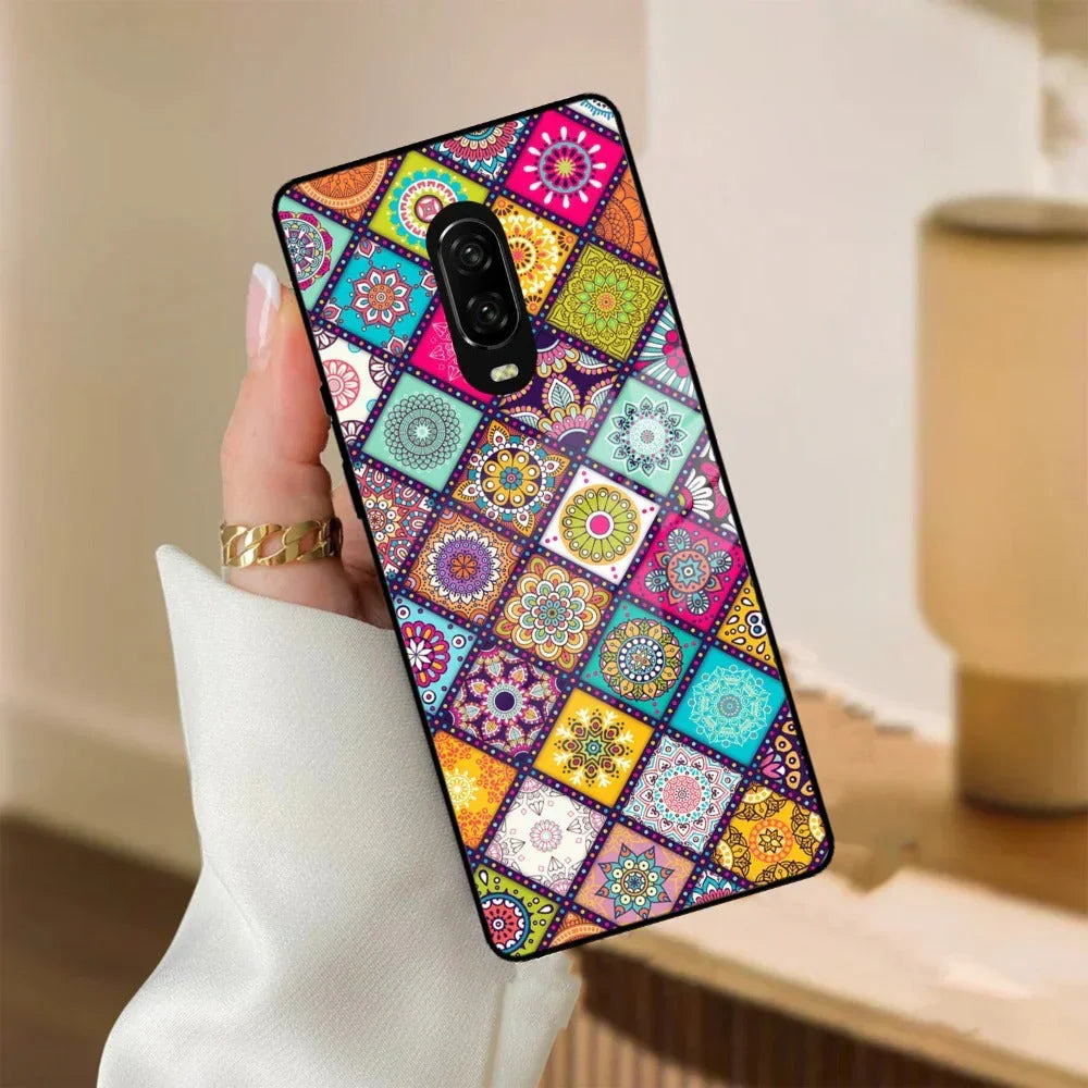 Mandala Glass Case Cover V2 For Oneplus - ShopOnCliQ