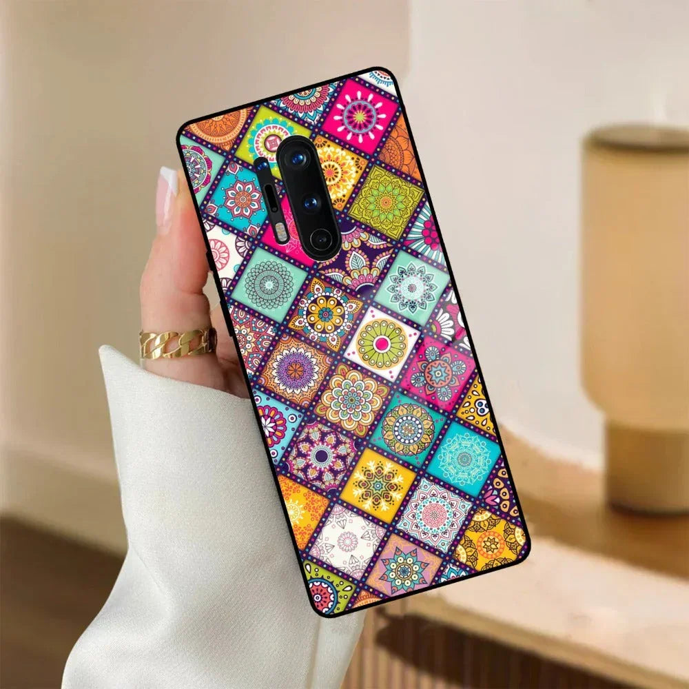 Mandala Glass Case Cover V2 For Oneplus - ShopOnCliQ