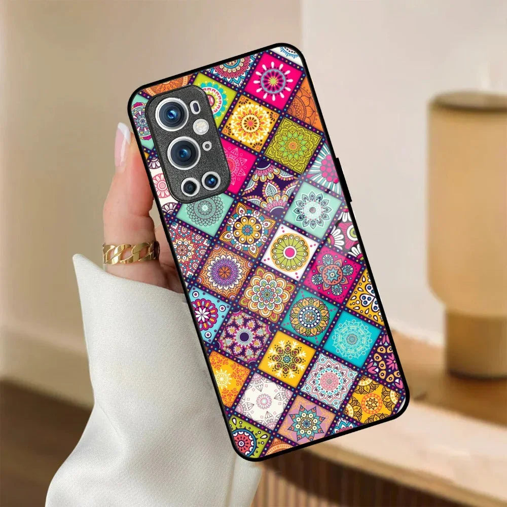 Mandala Glass Case Cover V2 For Oneplus - ShopOnCliQ