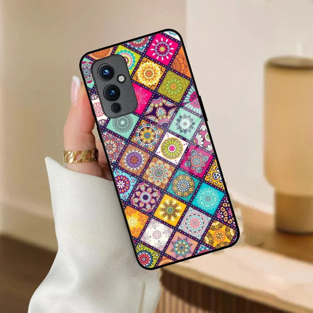 Mandala Glass Case Cover V2 For Oneplus - ShopOnCliQ