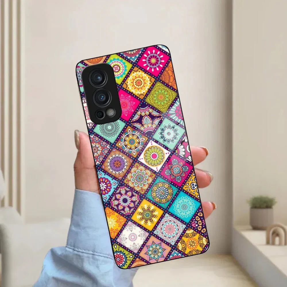 Mandala Glass Case Cover V2 For Oneplus - ShopOnCliQ