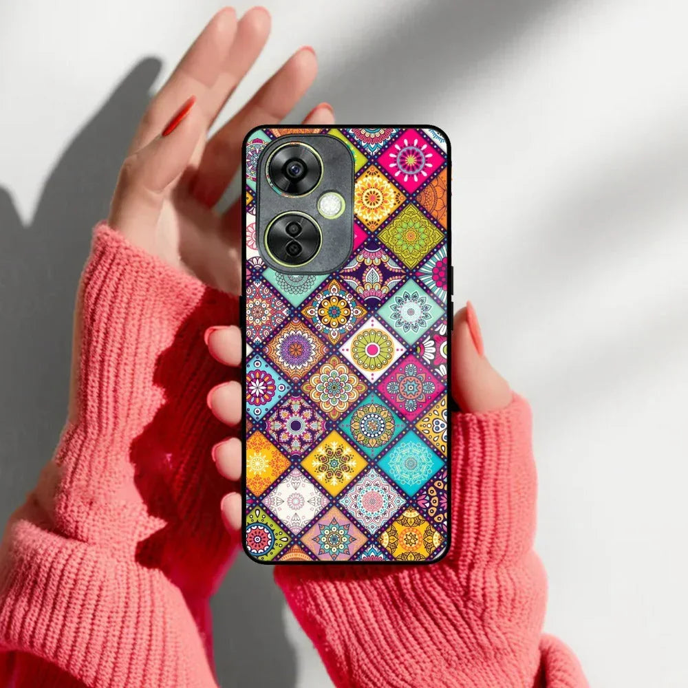 Mandala Glass Case Cover V2 For Oneplus - ShopOnCliQ