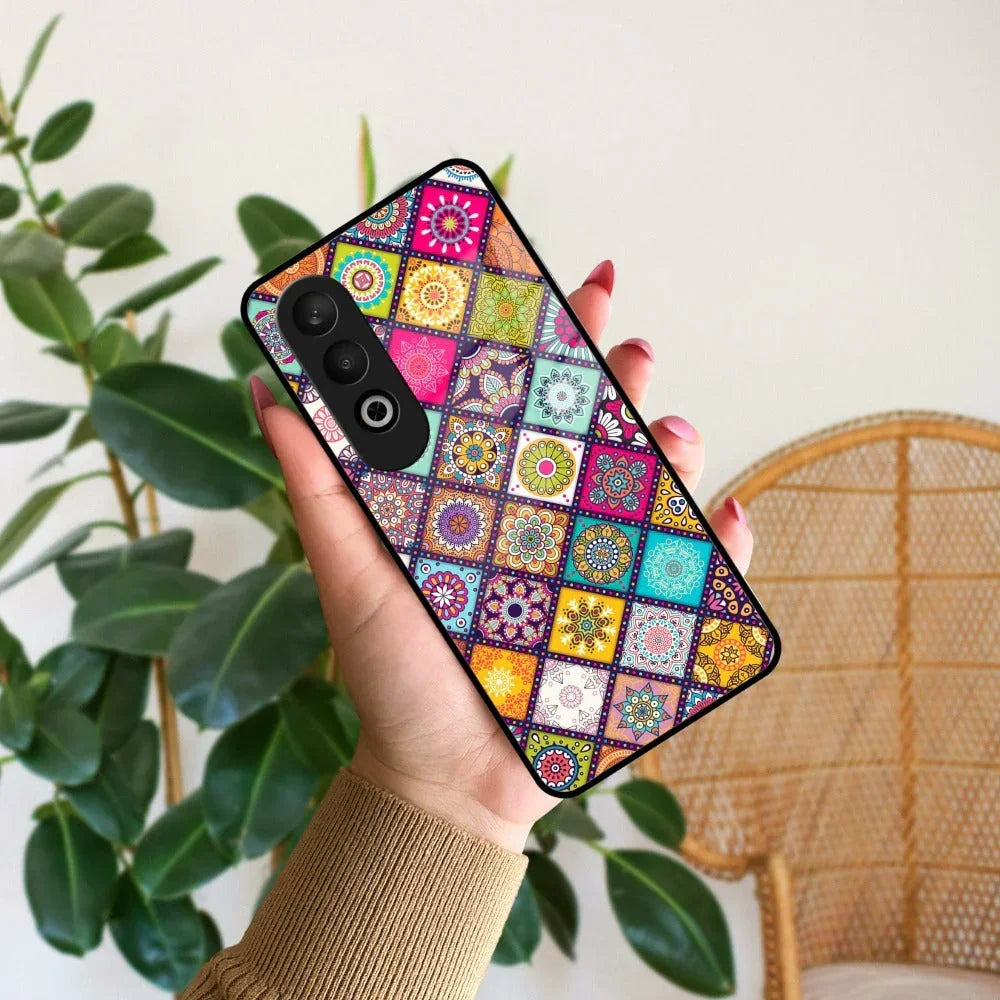 Mandala Glass Case Cover V2 For Oneplus - ShopOnCliQ